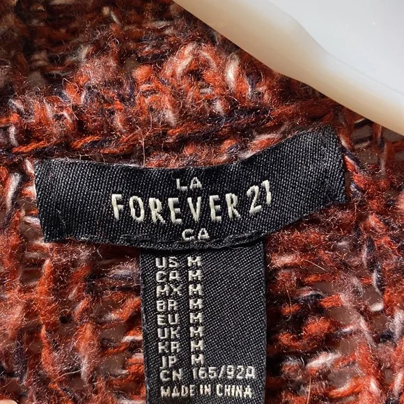 Red forever 21 cardigan - medium - Picture 2 of 3